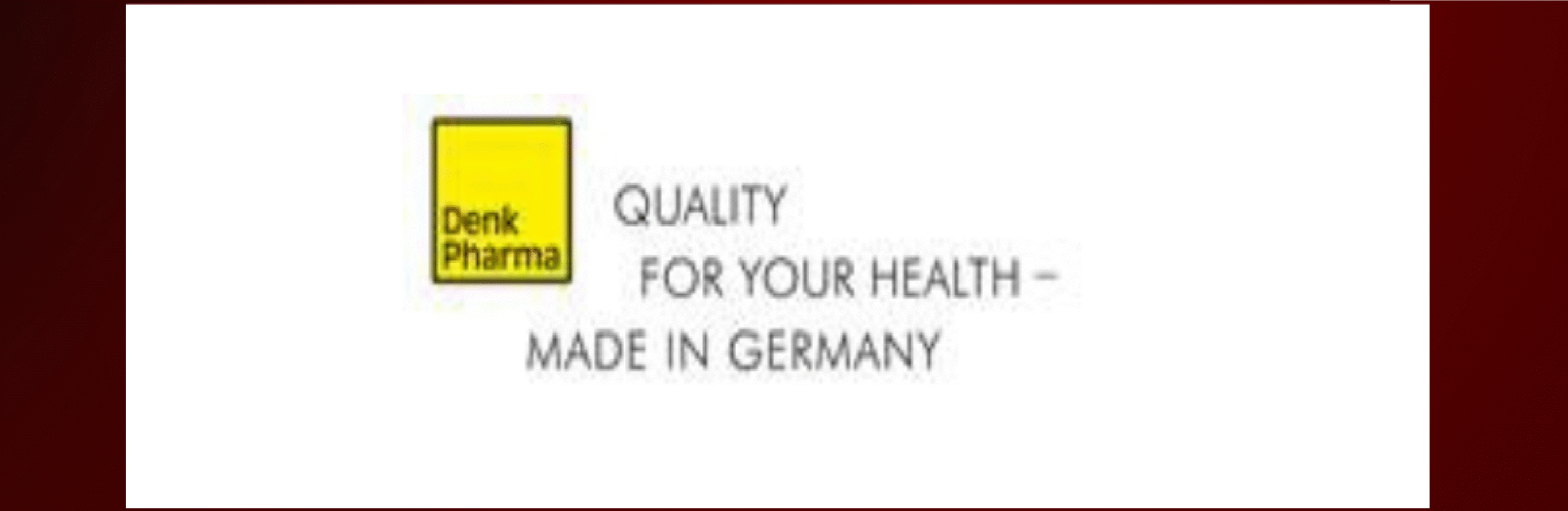 Denk Pharma Conference Banner