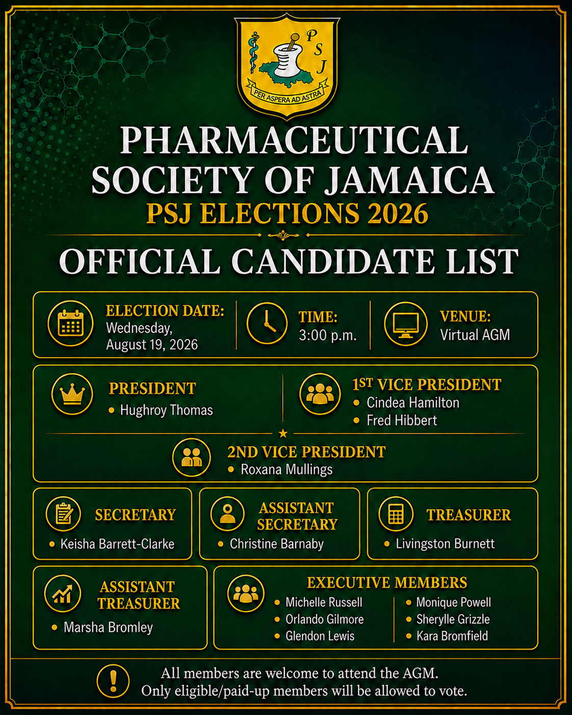 PSJ ELECTIONS FLYER